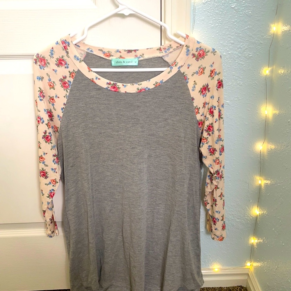 Soft floral shirt